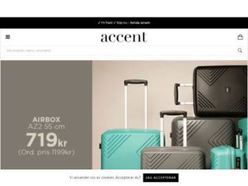 Accent rabattkod screenshot