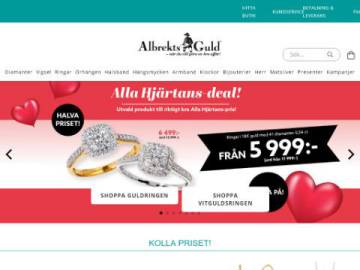Albrekts Guld rabattkod screenshot