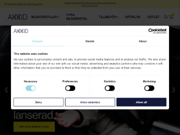 Axkid rabattkod screenshot