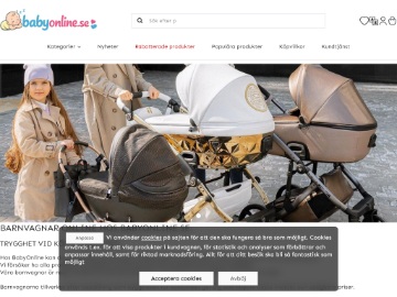 Babyonline rabattkod screenshot