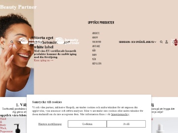 Beauty Partner Nordic rabattkod screenshot