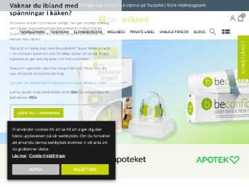 Beconfident rabattkod screenshot