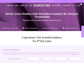 BioRestore rabattkod screenshot