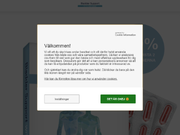Bladder Support SE rabattkod screenshot