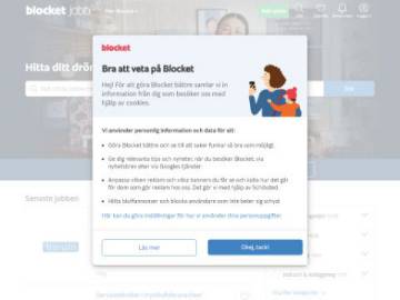 Blocket Jobb Gävle rabattkod screenshot