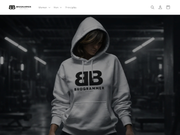 Brogrammer Sportswear rabattkod screenshot