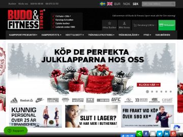 Budofitness rabattkod screenshot