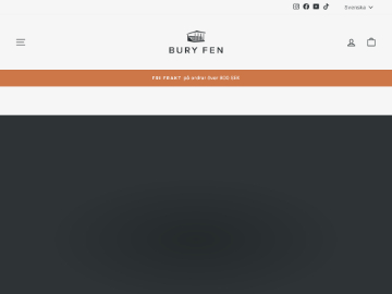 Bury Fen rabattkod screenshot