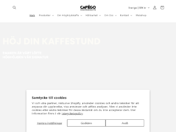 Cafégo rabattkod screenshot