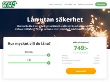 Cashbuddy rabattkod screenshot