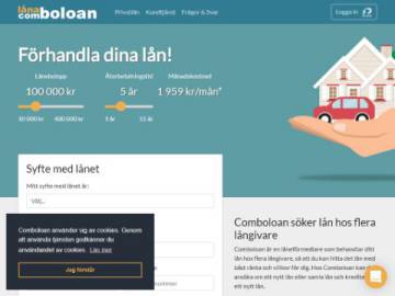 Comboloan rabattkod screenshot