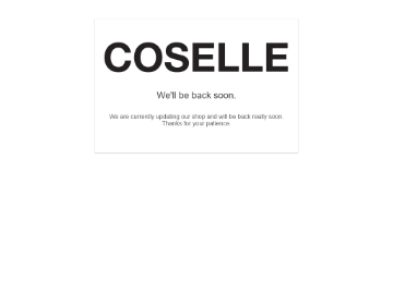 COSELLE rabattkod screenshot