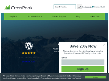 CrossPeak Software rabattkod screenshot