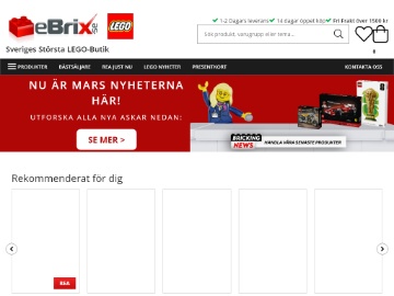 Ebrix.se rabattkod screenshot