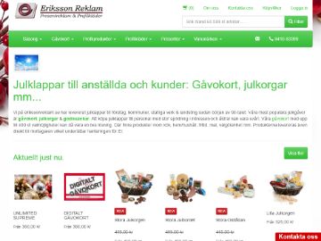 Eriksson Reklam rabattkod screenshot