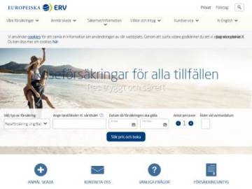 ERV Försäkring rabattkod screenshot