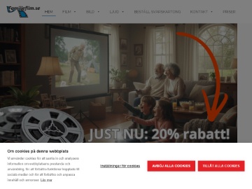 Familjefilm.se rabattkod screenshot
