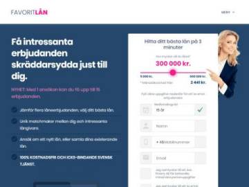 Favoritlån rabattkod screenshot
