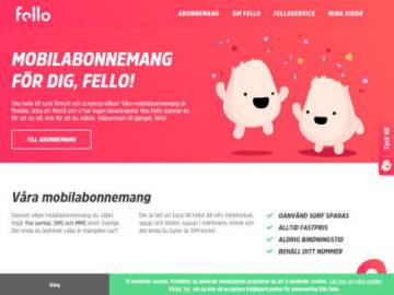 Fello rabattkod screenshot