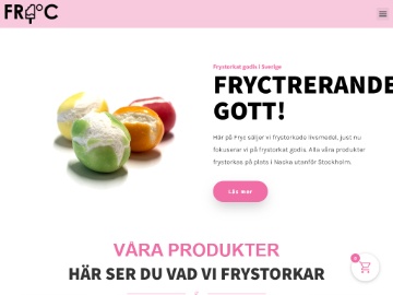 Fryc rabattkod screenshot