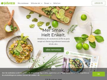 HelloFresh rabattkod screenshot