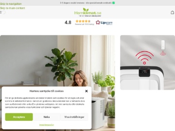 Hemklimat.se rabattkod screenshot