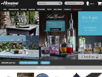 HomeMe rabattkod screenshot