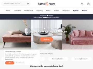 Homeroom rabattkod screenshot