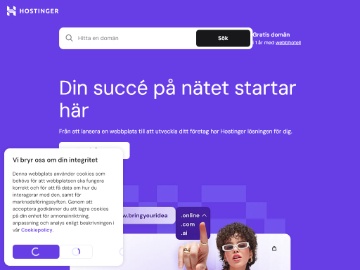 Hostinger rabattkod screenshot