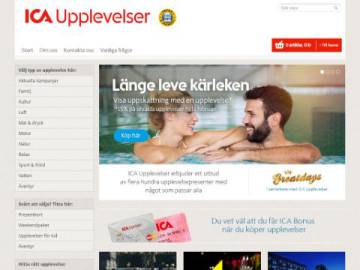 ICA Upplevelser rabattkod screenshot