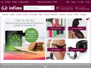 Intima rabattkod screenshot