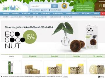Jordklok rabattkod screenshot