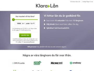 Klara lån rabattkod screenshot