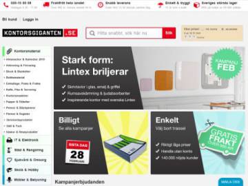Kontorsgiganten rabattkod screenshot
