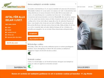 Kontraktakuten rabattkod screenshot