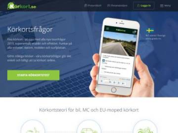 Körkort rabattkod screenshot