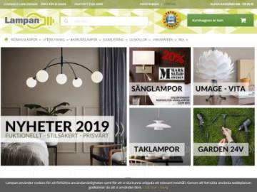 Lampan rabattkod screenshot