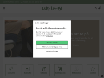 Lättliv rabattkod screenshot