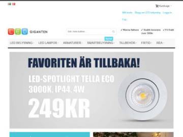 Ledgiganten rabattkod screenshot