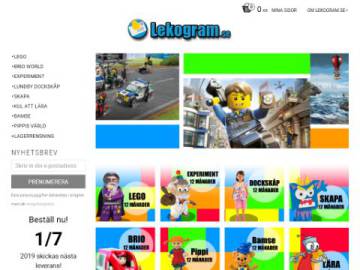 Lekogram rabattkod screenshot