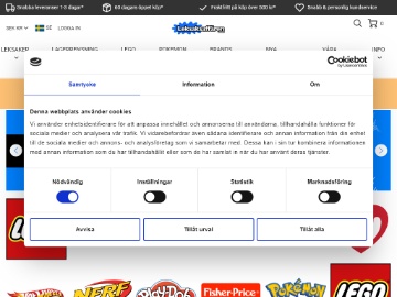 Leksaksaffären.com rabattkod screenshot