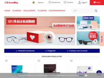 Lensway rabattkod screenshot