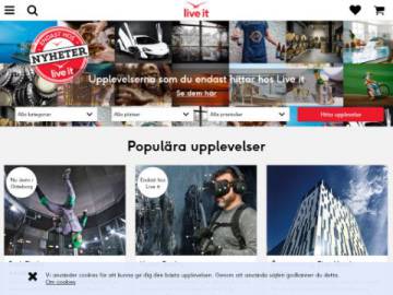 LiveIt rabattkod screenshot