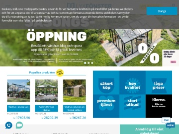 Lyxfönster rabattkod screenshot