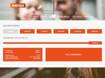Merax rabattkod screenshot