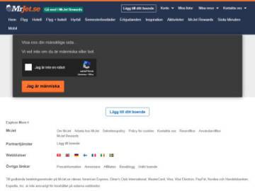MrJet rabattkod screenshot