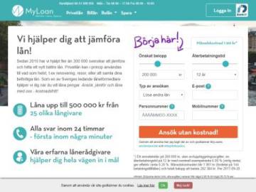 MyLoan Lån rabattkod screenshot