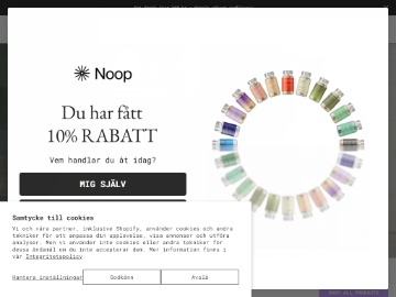 Noop Life rabattkod screenshot