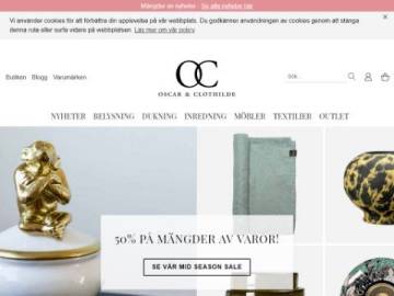 Oscar & Clothilde rabattkod screenshot