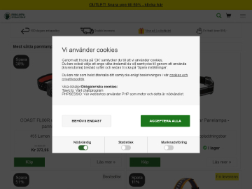 Pannlampa-specialisten rabattkod screenshot